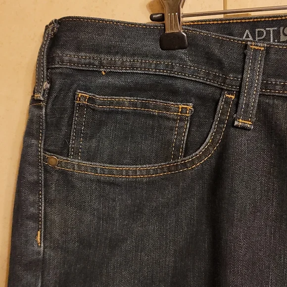 Men's APT 9 Denim Straight Fit Jeans Size 40x34 - Picture 5 of 8